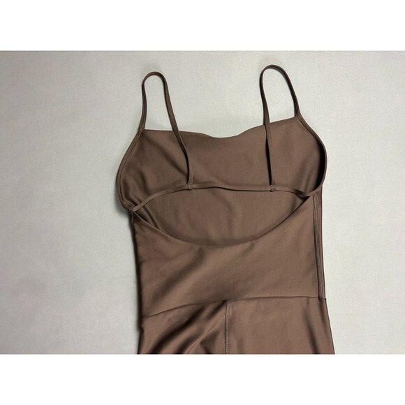 Alo Yoga Airlift Disco Daze Jumpsuit Espresso Size Large - Picture 7 of 12